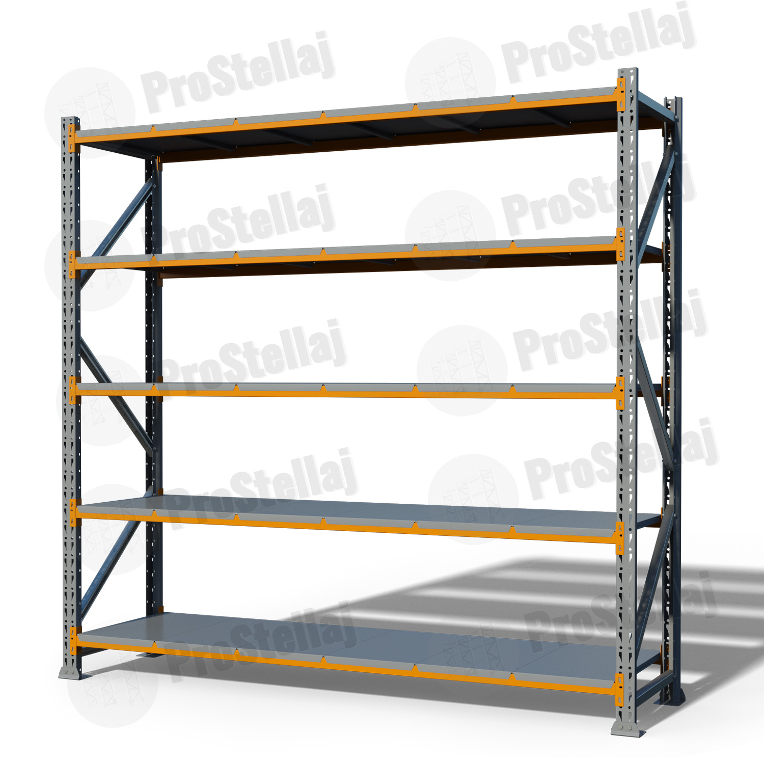 Easy Racking Грузовой стеллаж Easy Rack 3000х2000х600 - 5 ярусов - ProStellaj